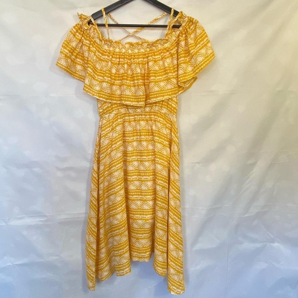 Love Riche Boho Aztec/Block Pattern Sundress | Size Small | NWT